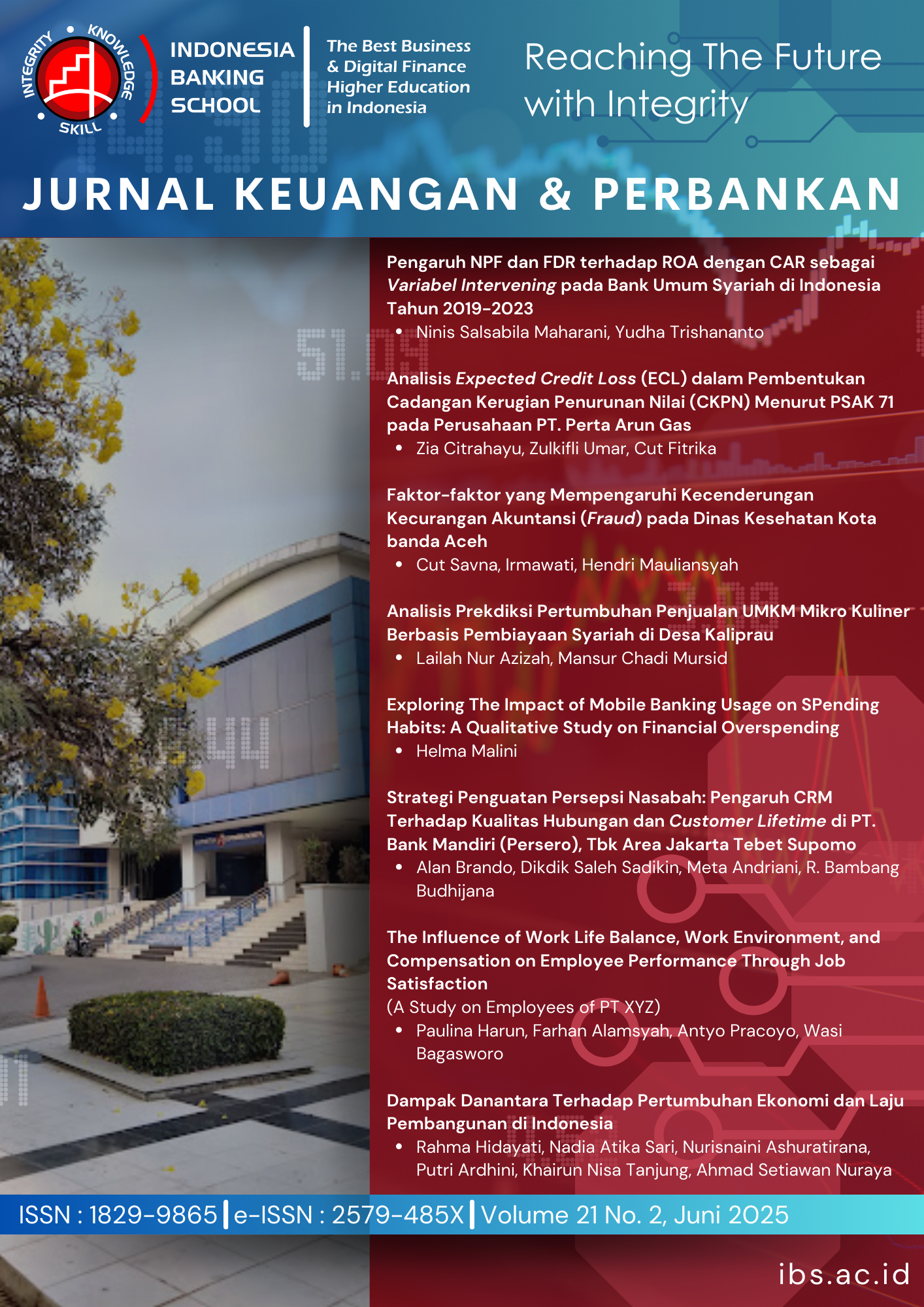 					View Vol. 21 No. 2 (2025): Jurnal Keuangan Dan Perbankan, Volume 21 No. 2, Juni 2025
				