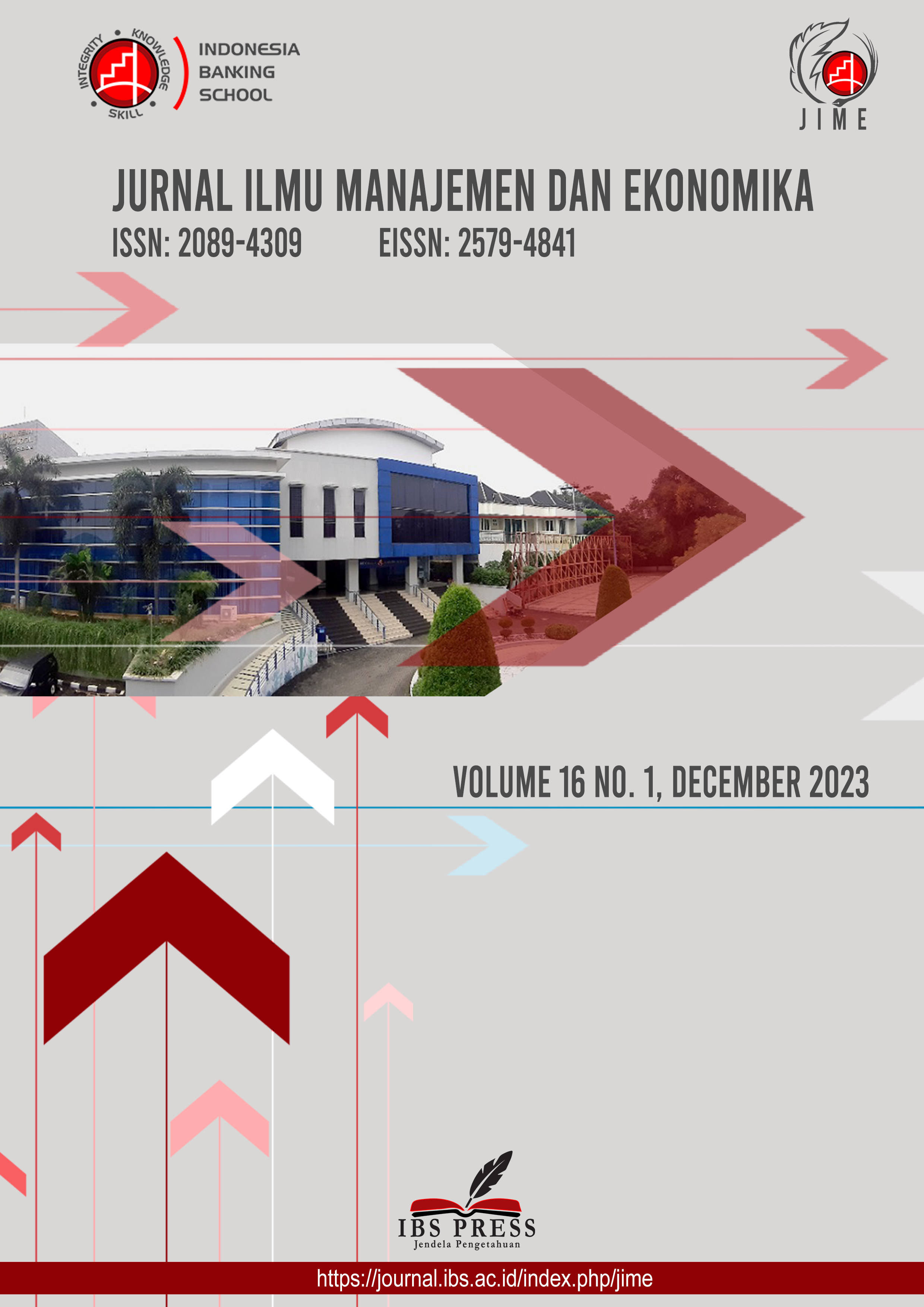 					View Vol. 16 No. 1 (2023): Jurnal Ilmu Manajemen dan Ekonomika, Vol. 16, No.1, December 2023
				
