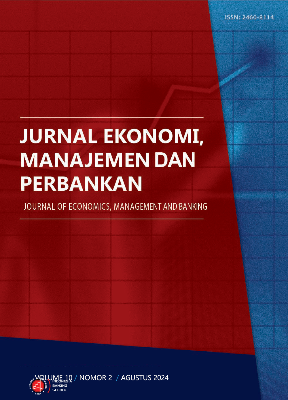 					View Vol. 10 No. 2 (2024): Jurnal Ekonomi, Manajemen dan Perbankan (Journal of Economics, Management and Banking)
				